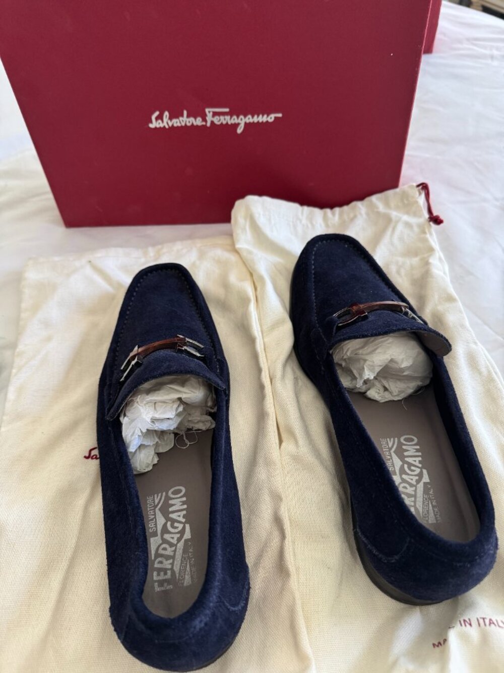 Salvatore Ferragamo- Men Loafers/Espadrille Dress Shoes